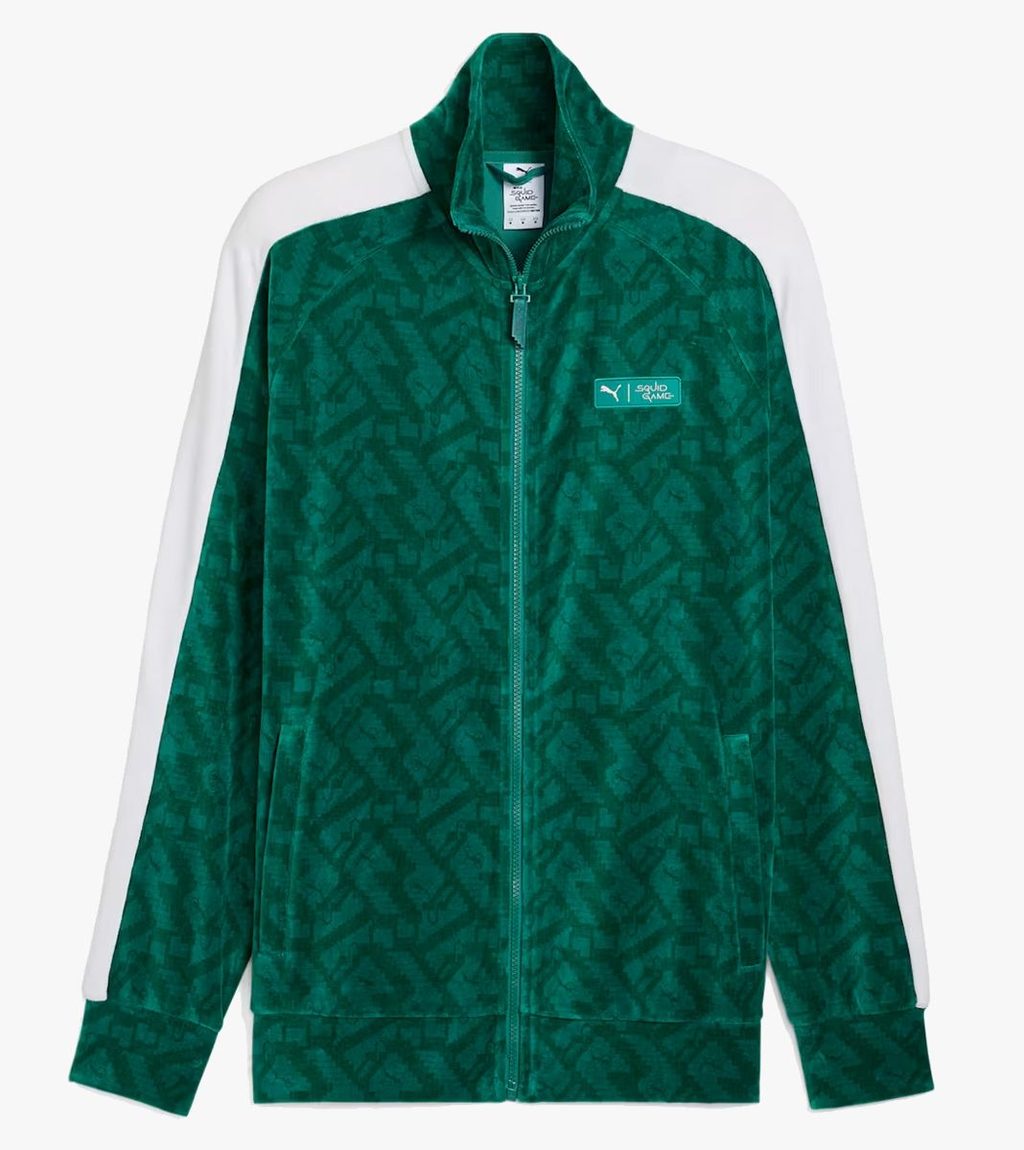 Vihreä PUMA X SQUID GAME T7 ICONIC TRACK JACKET