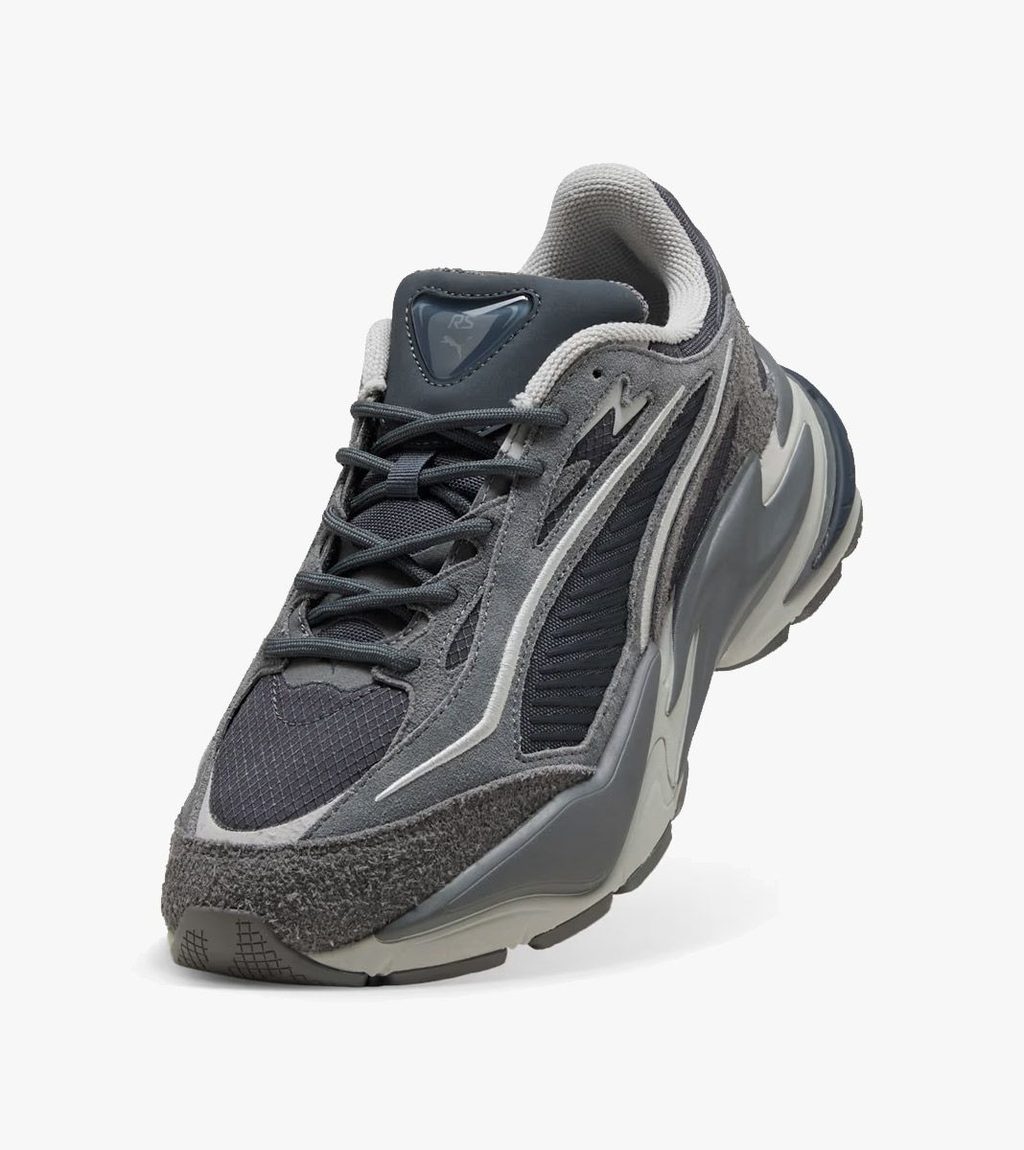 Grey RS SURGE HAIRY SUEDE