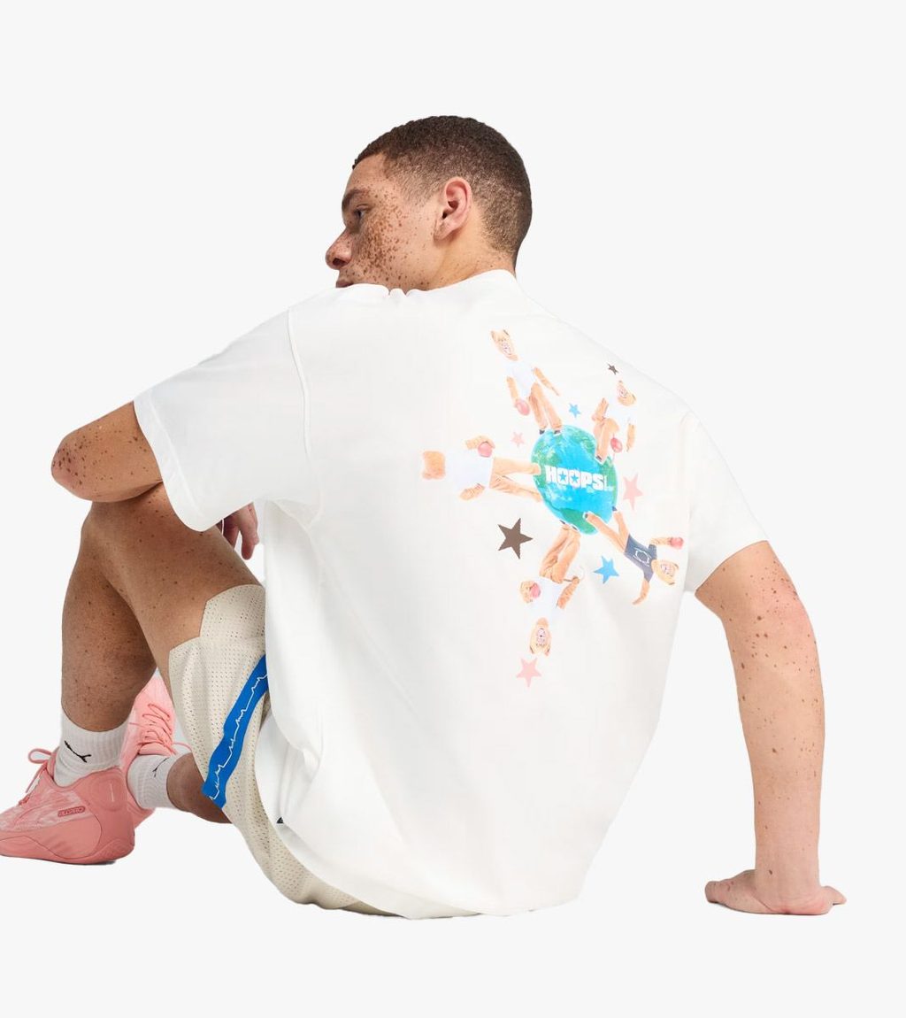 White SPICY DYLAN TEE
