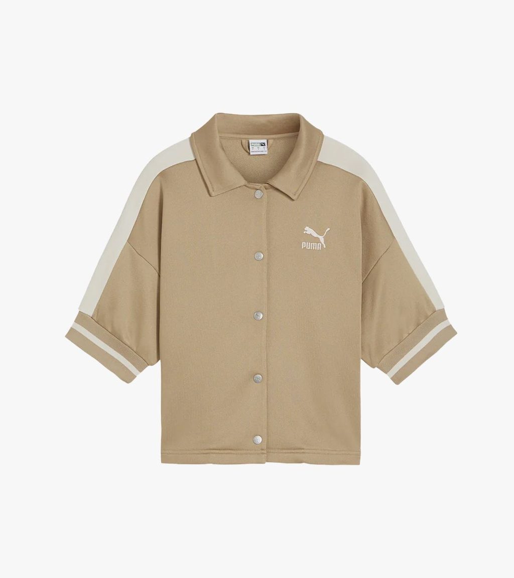 Beige T7 FOR THE FANBASE TRACK JACKET