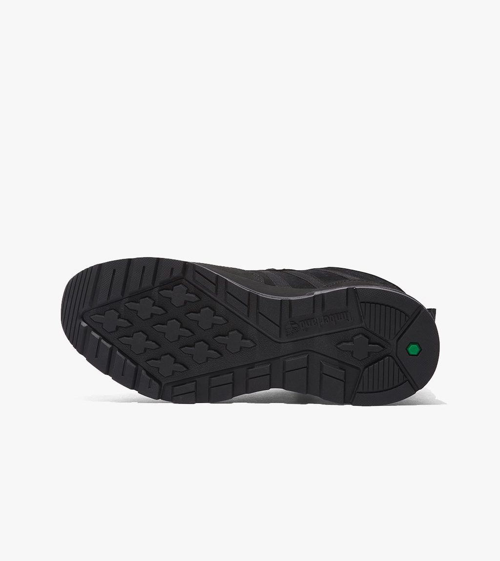 Svart Eutk mid lace sneaker