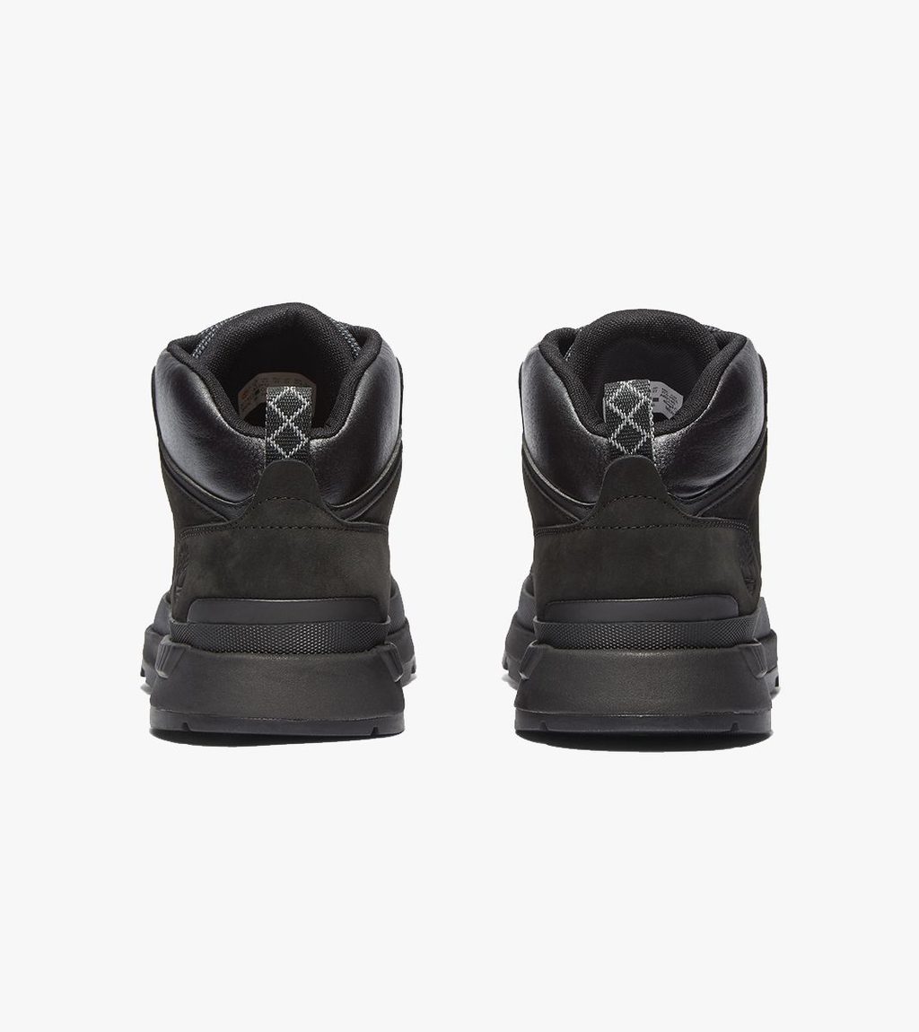Svart Fltk mid lace sneaker