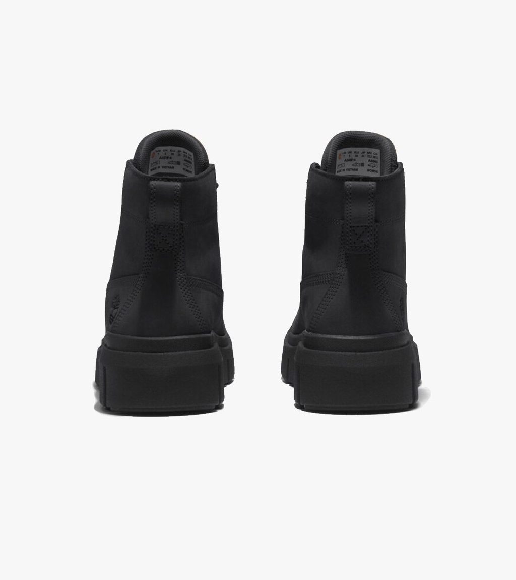 Juoda Greyfield leather boot