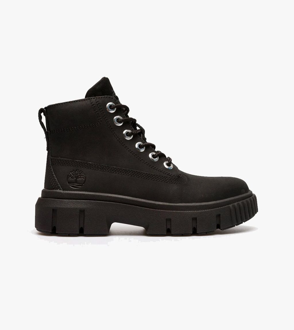Juoda Greyfield leather boot