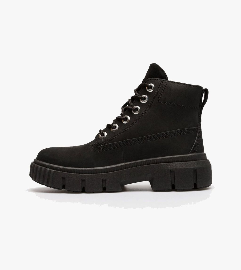 Juoda Greyfield leather boot