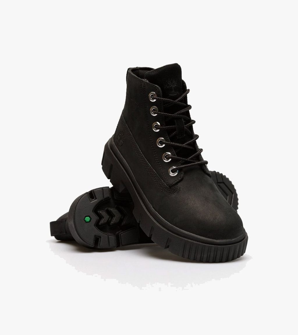 Juoda Greyfield leather boot