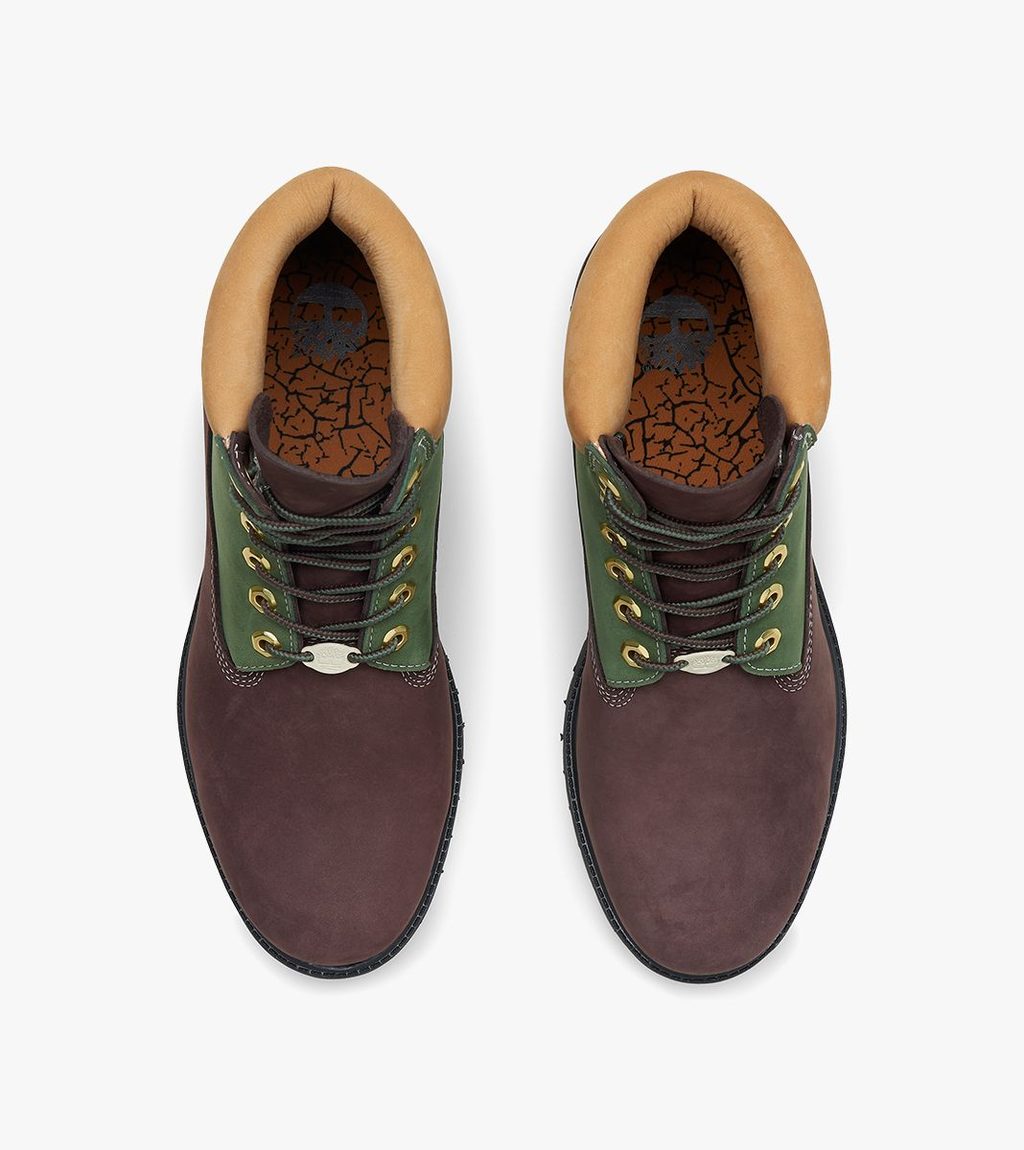 Grönt Timberland premium 6 inch lace up waterproof boot dk