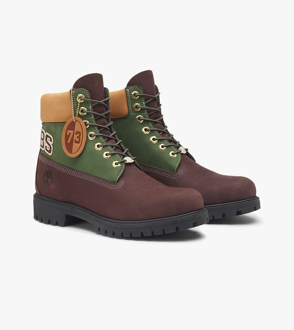 Grönt Timberland premium 6 inch lace up waterproof boot dk