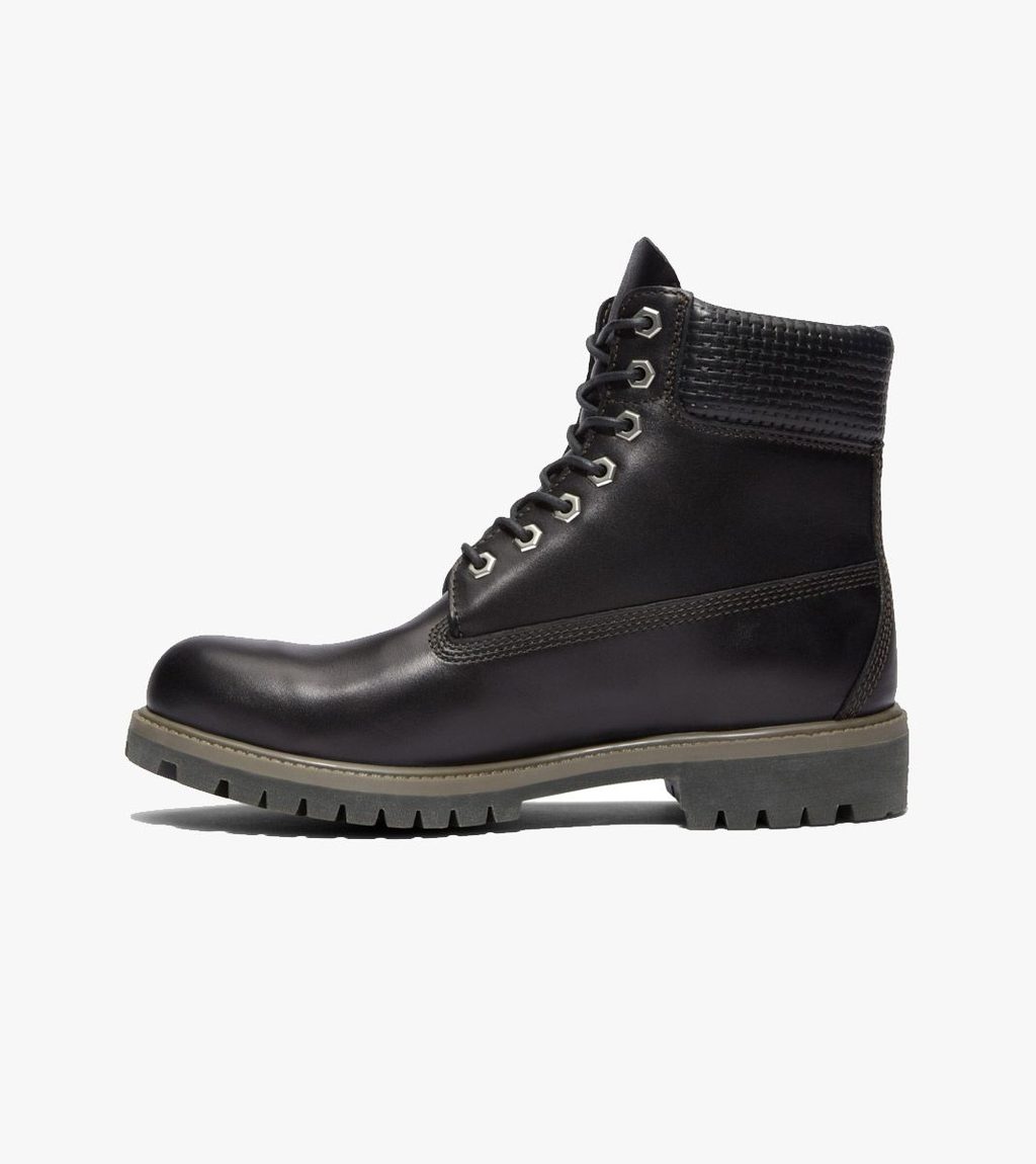 Svart Timberland premium 6 inch lace up waterproof boot