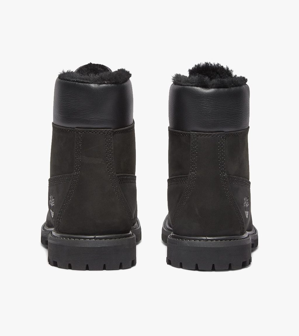 Svart Timberland premium 6 inch lace up waterproof boot