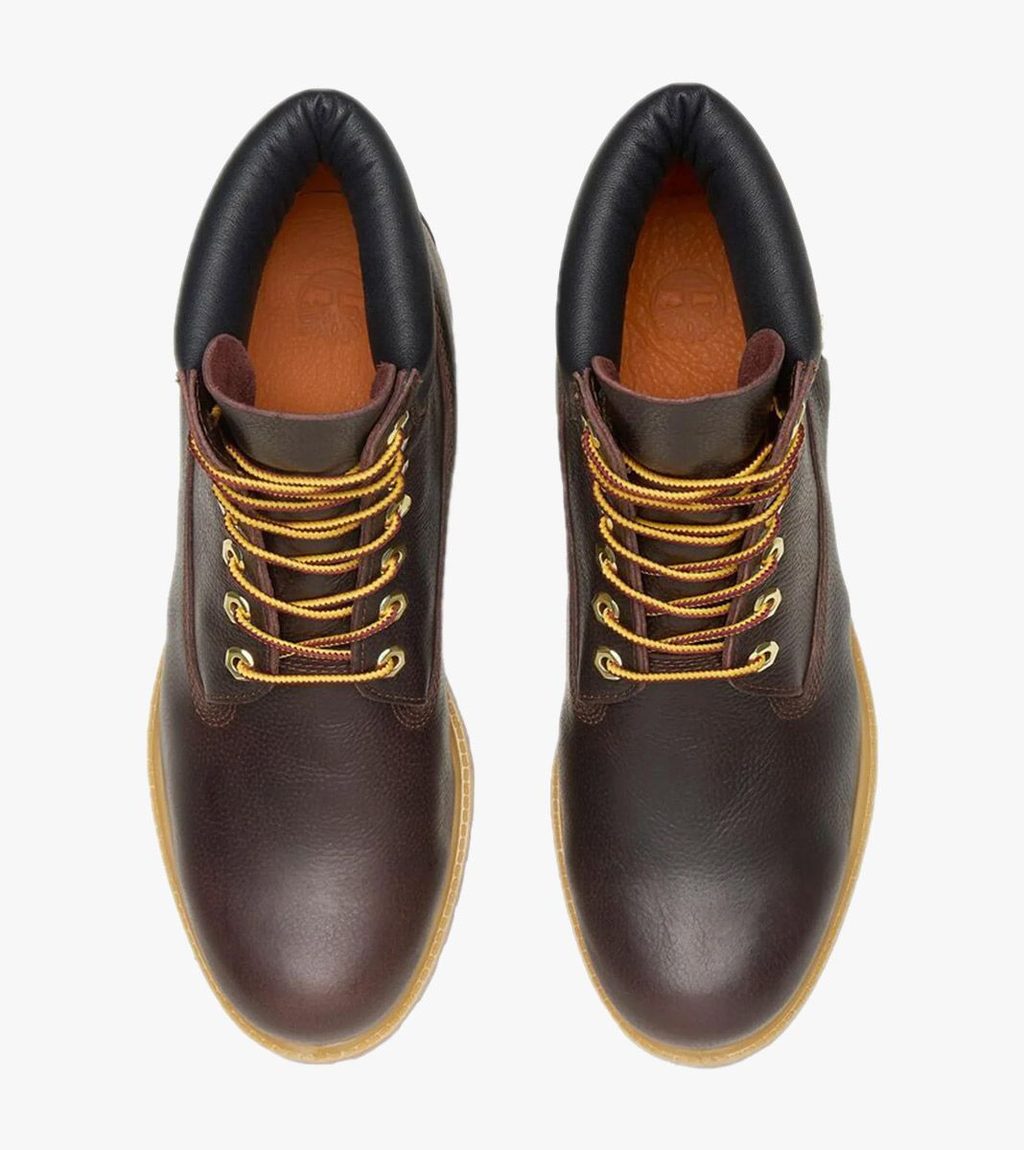 Pruun Timberland premium 6 inch lace up waterproof boot