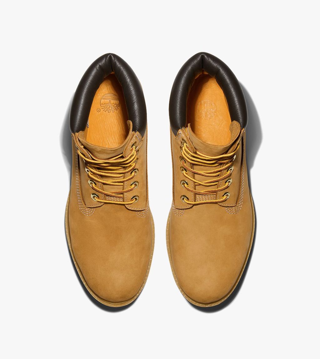 Pruun Timberland premium 6 inch lace up waterproof boot