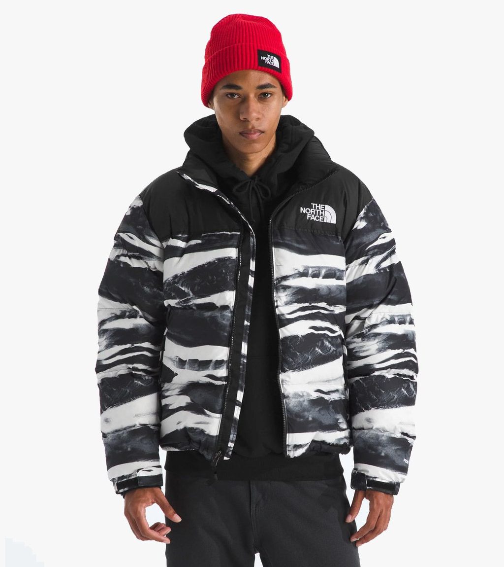 Must M 1996 retro nuptse jacket -print