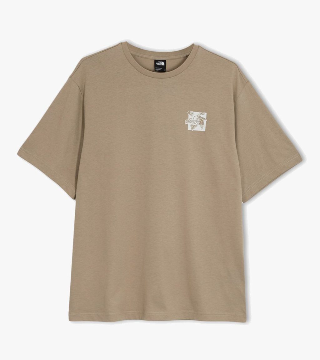 Beež M connect relaxed ss tee-graphic