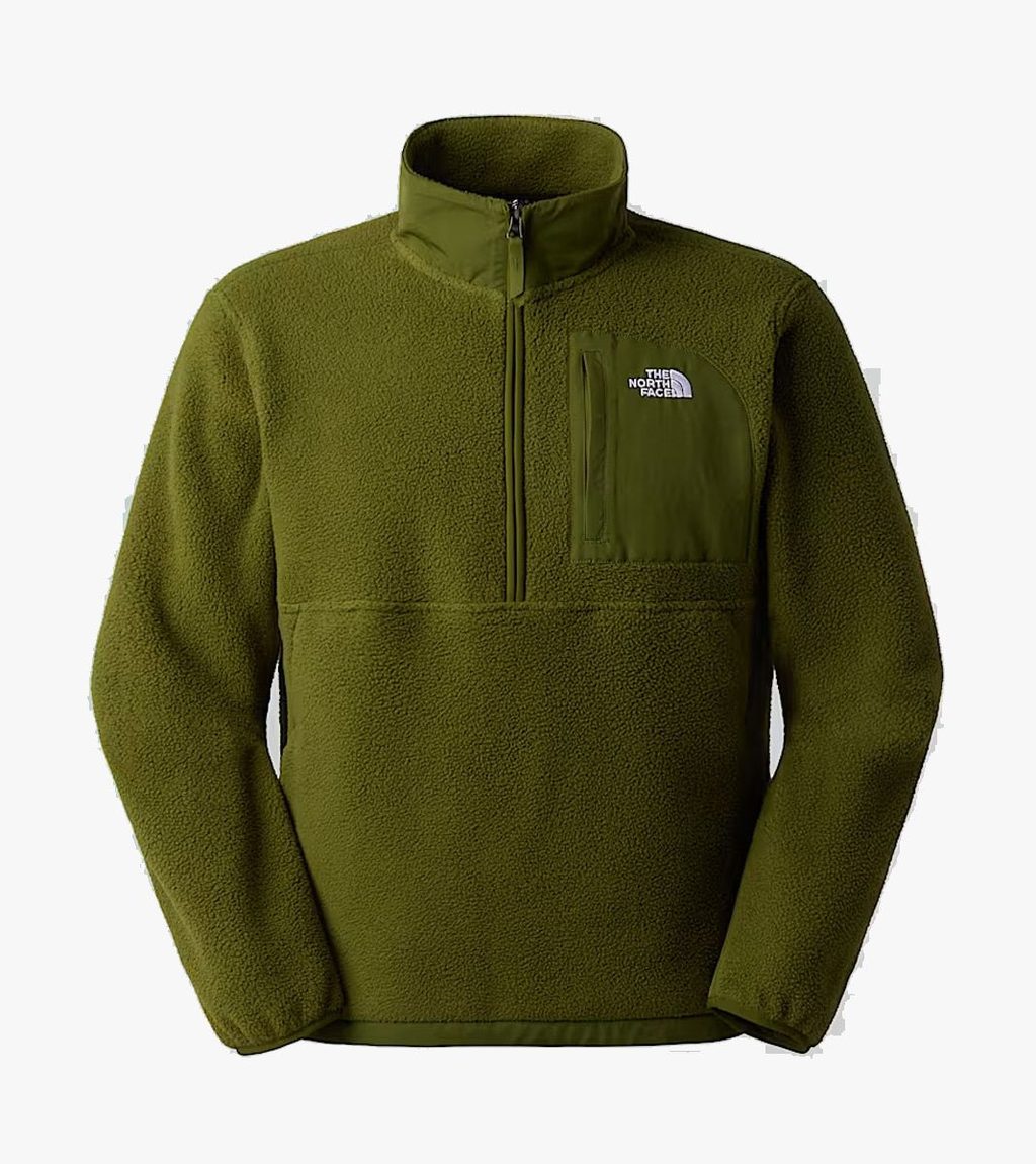 Grönt M yumiori off peak 1/2 zip jacket