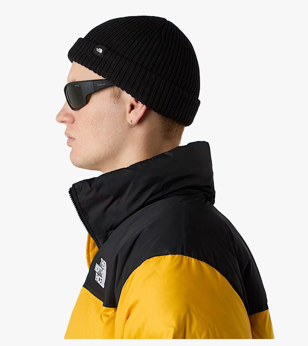 Juoda Tnf fisherman beanie