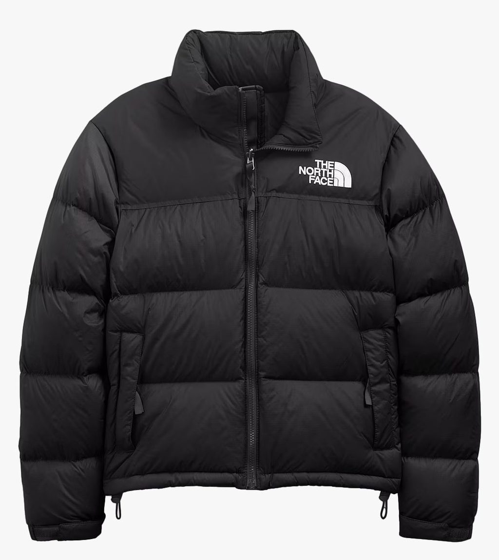 Svart W 1996 retro nuptse jacket