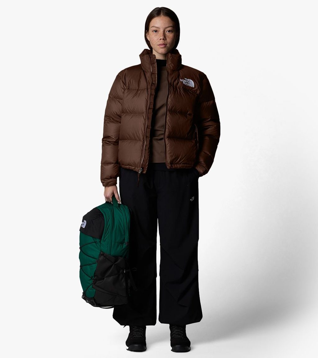 Pruun W 1996 retro nuptse jacket