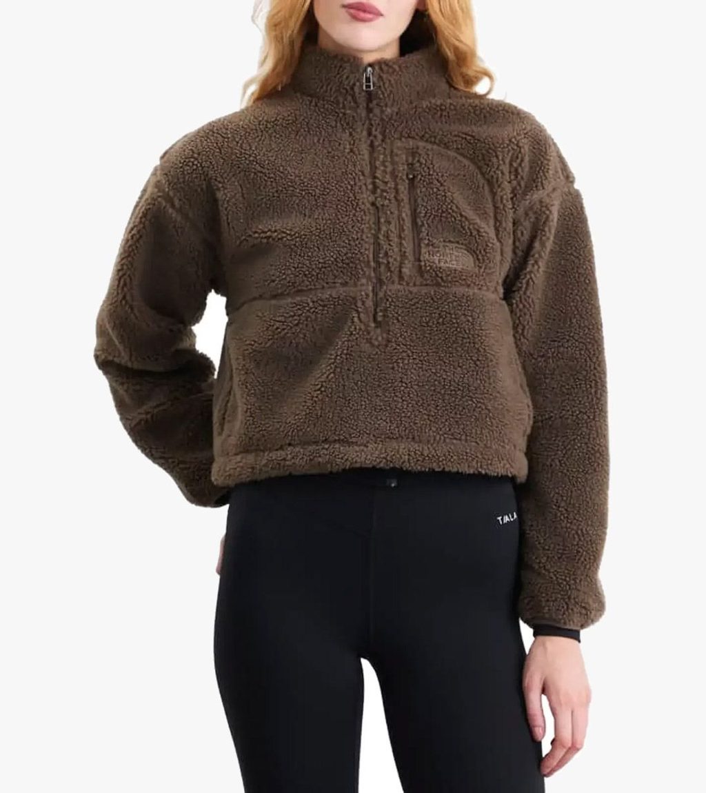 Ruskea W EXTREME PILE 2 PULLOVER