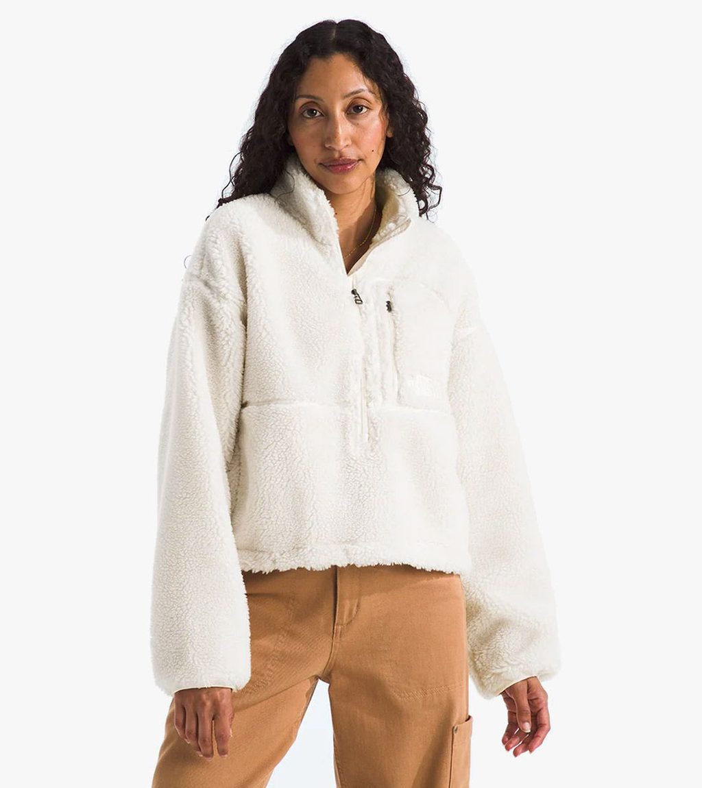Valkoinen W EXTREME PILE 2 PULLOVER