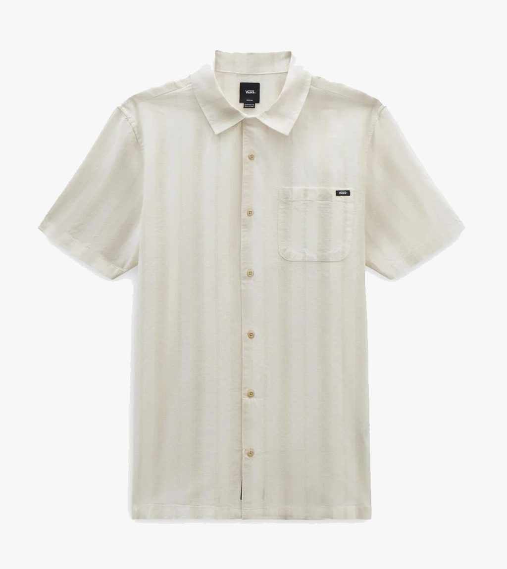 White CARNELL SS WOVEN