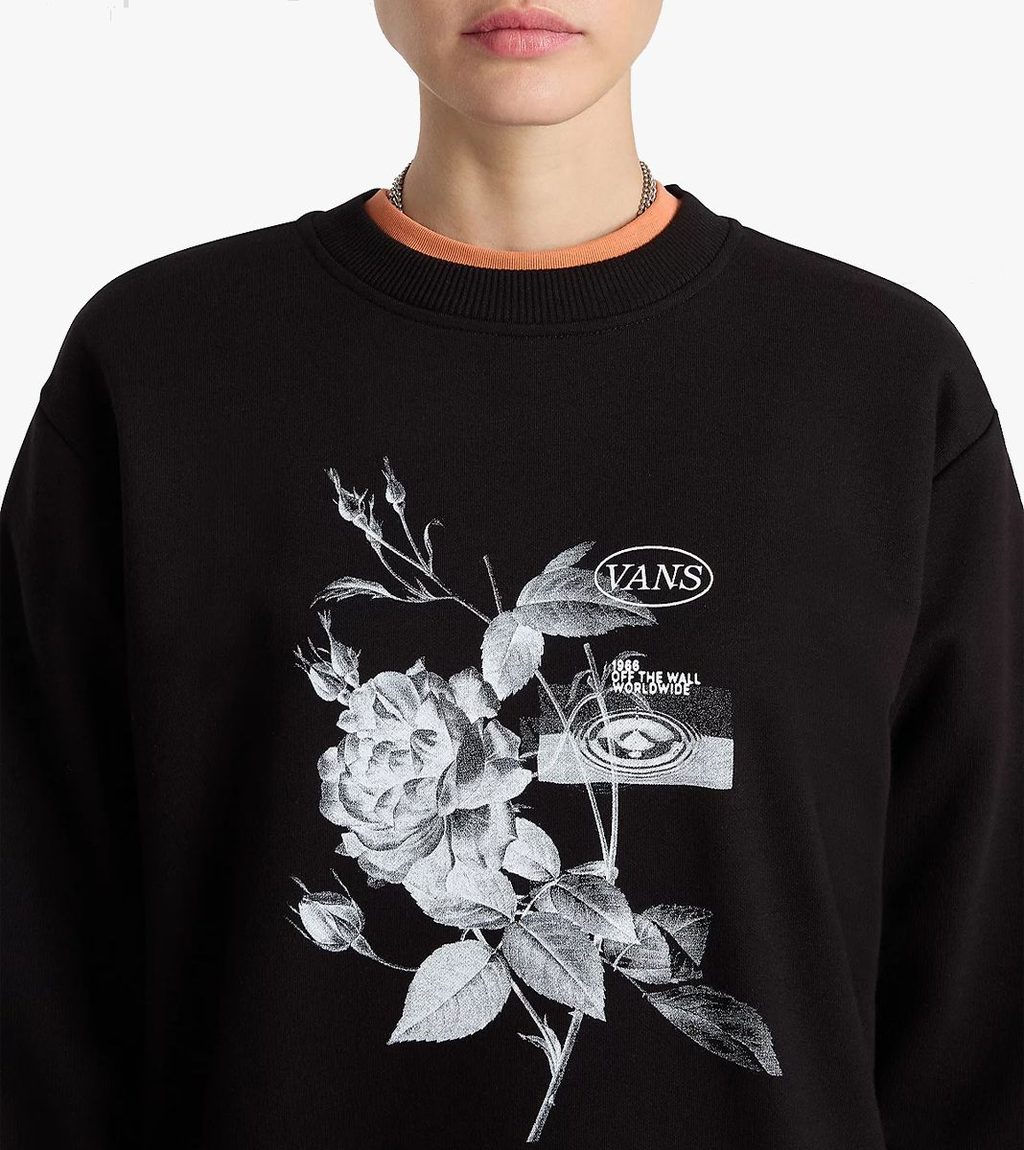 Musta DAMASK BFF CREW