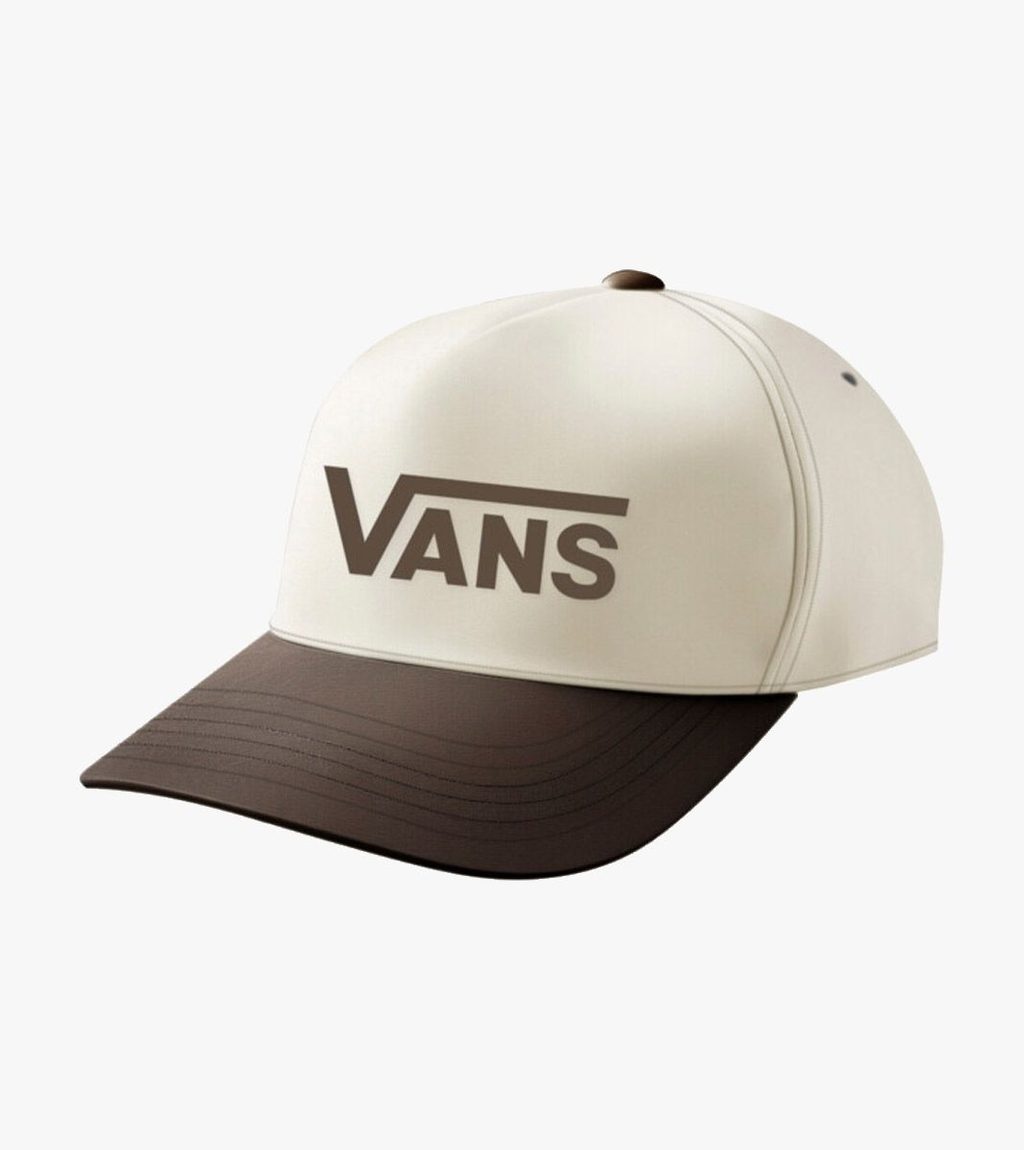 Brown DROP V LOGO SNAPBACK