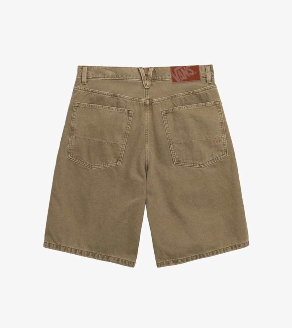 Vihreä LX CHECK-5 BAGGY DENIM SHORT