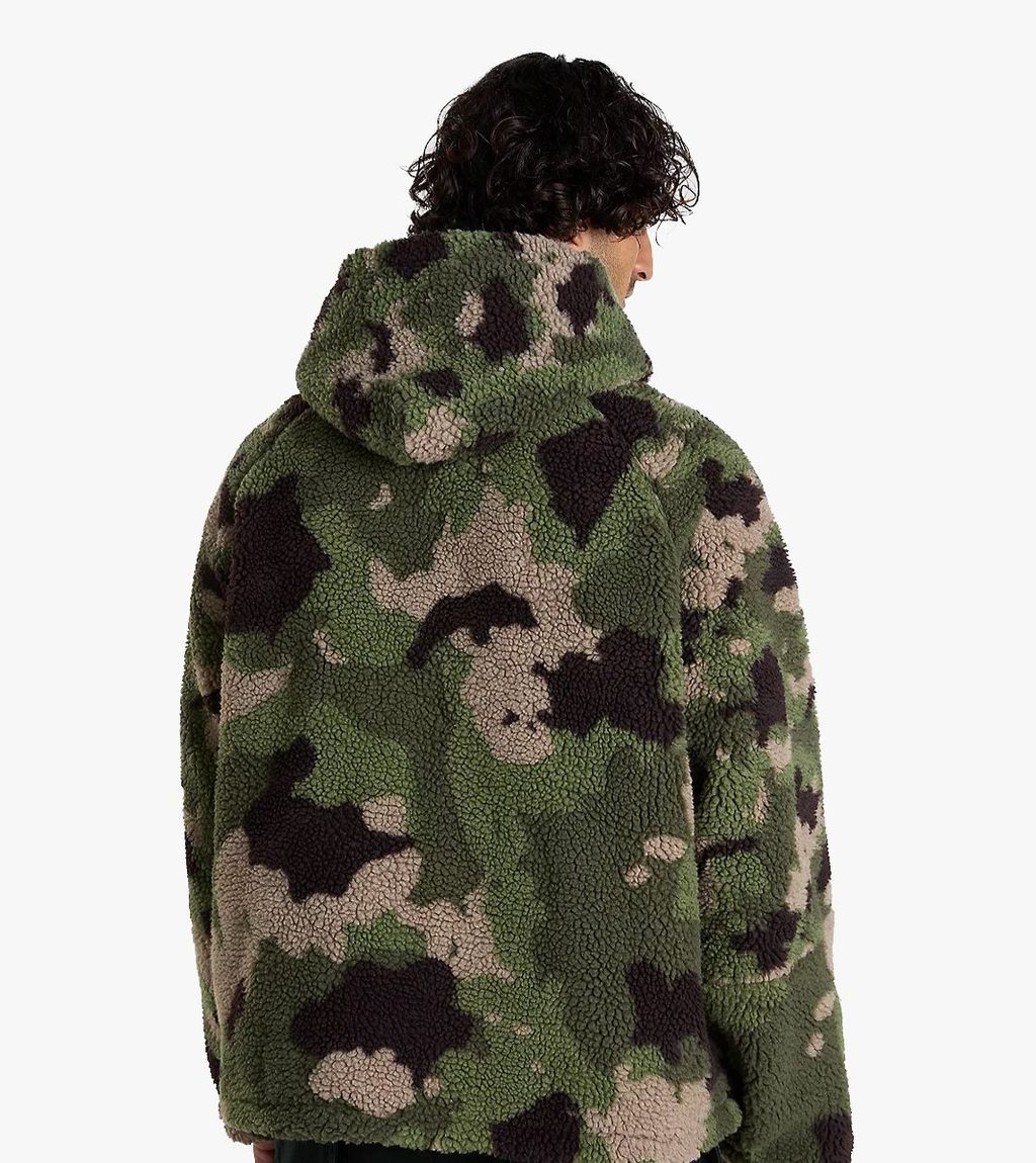 Monivärinen LX OVERSIZED SHERPA HOODIE