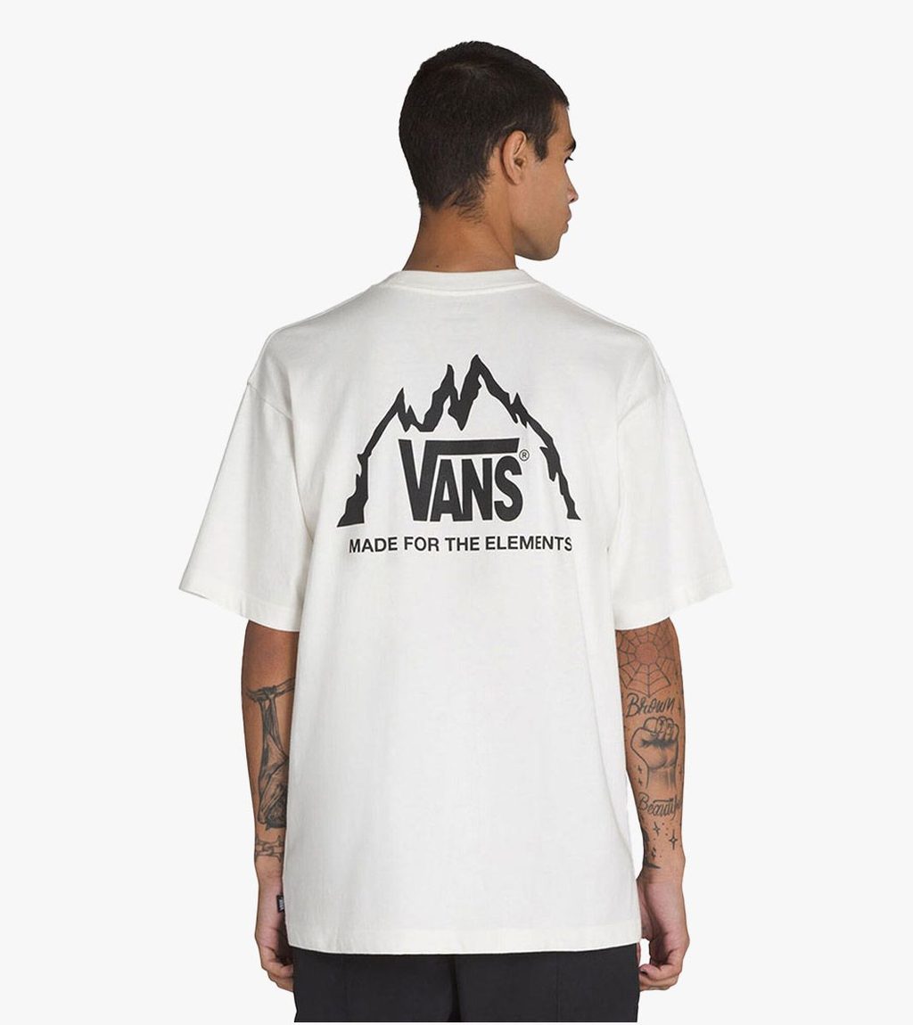 White MTE CRESTLINE SS TEE
