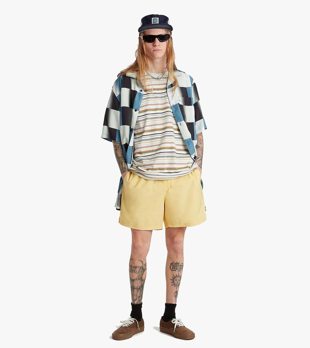 Kollane Primary solid elastic boardshort