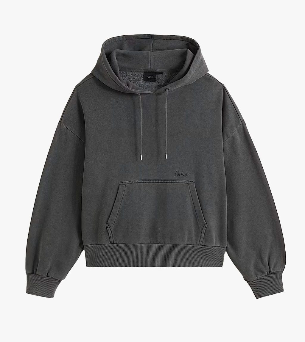 Pelēka RETRO PO HOODIE