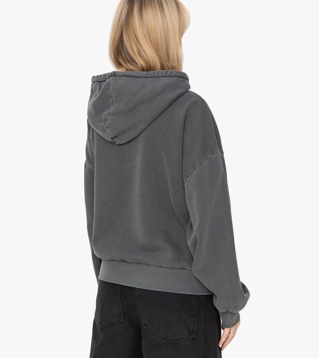 Pelēka RETRO PO HOODIE