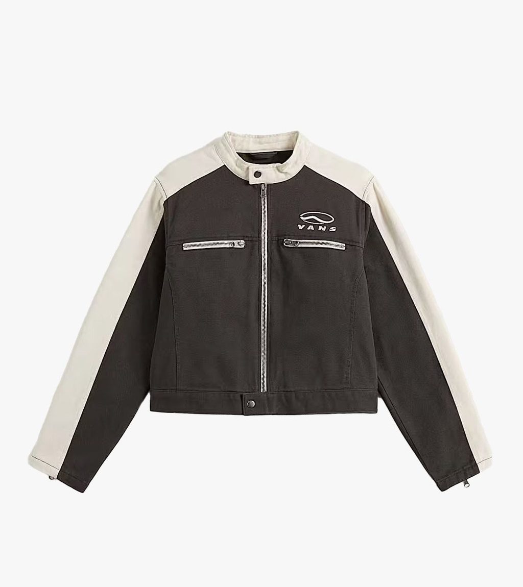Melna RYDEN BIKER JACKET