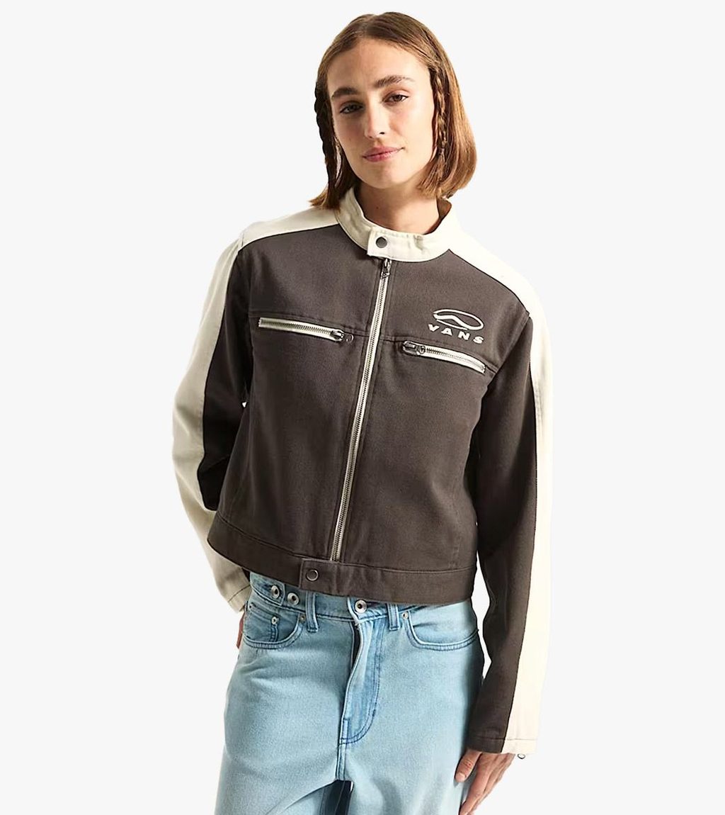 Melna RYDEN BIKER JACKET