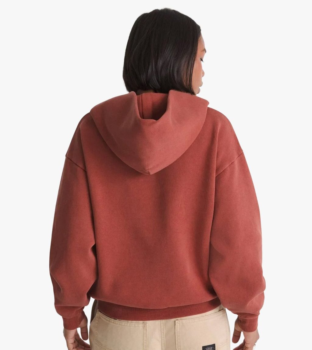 Rött Salton washed pullover