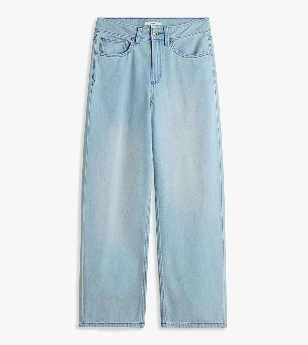 Blått Sirelle 5 pocket puddle pants