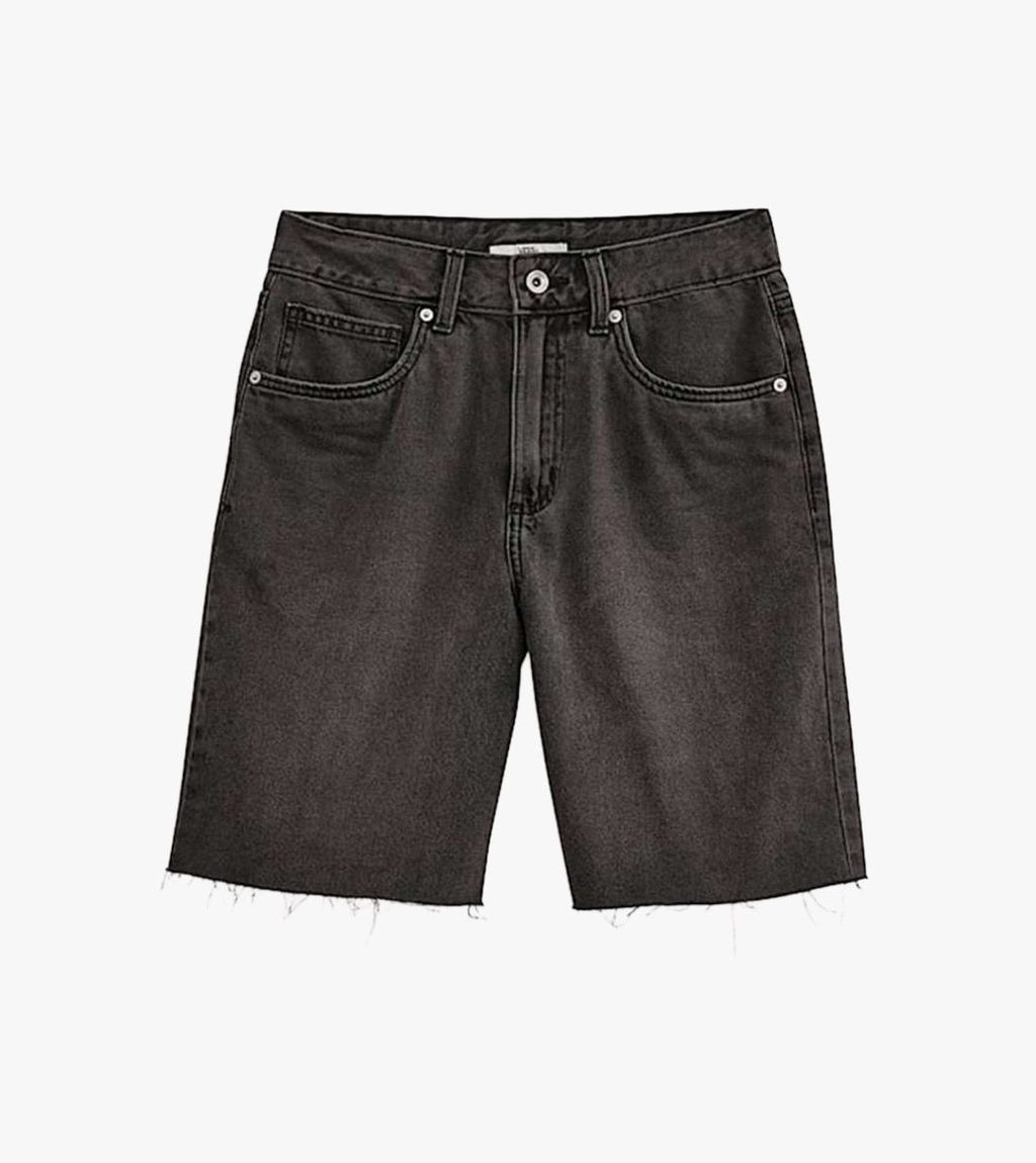 Musta SIRELLE CUT-OFF JORTS