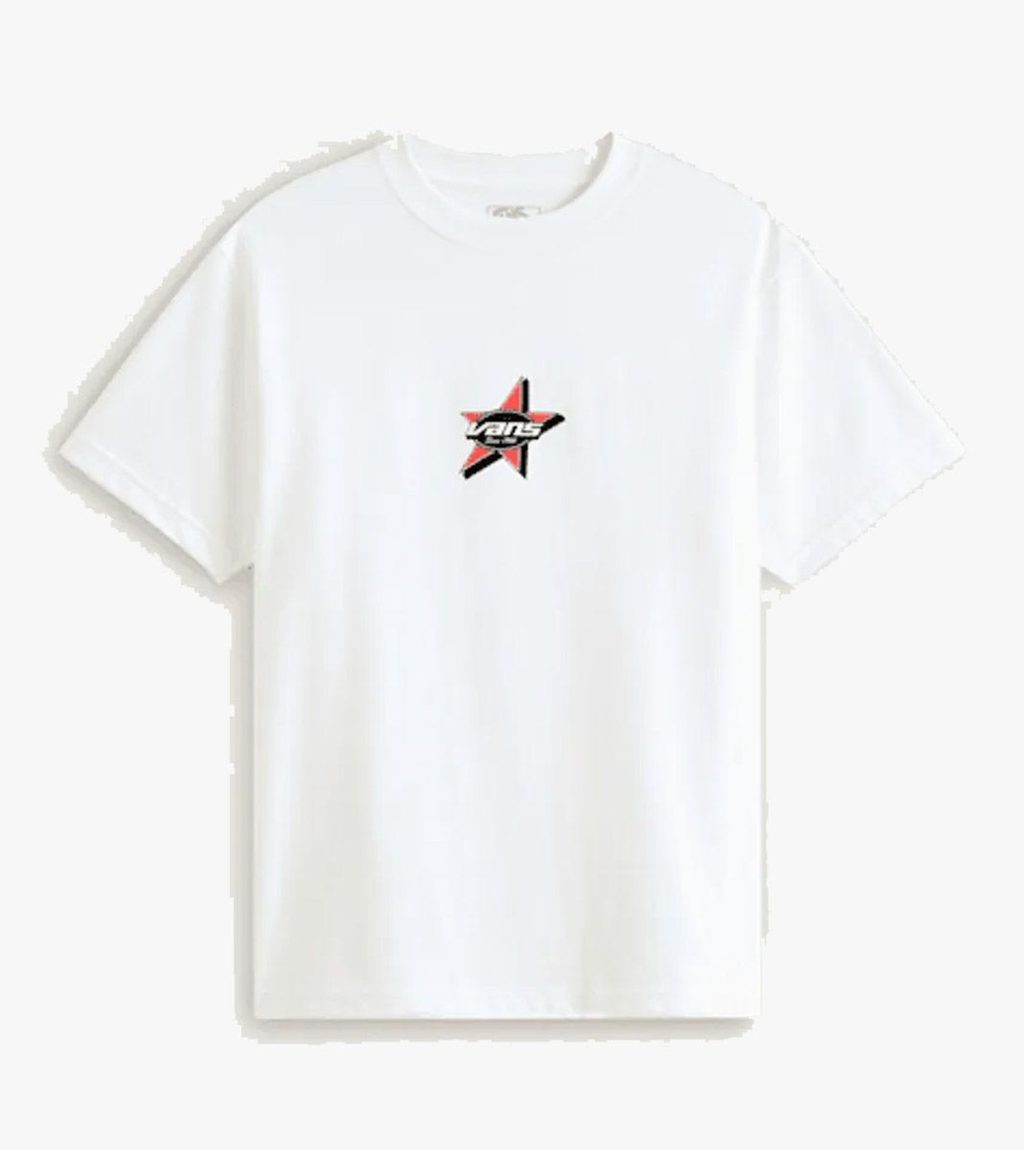 Valkoinen STARMARKED SS TEE