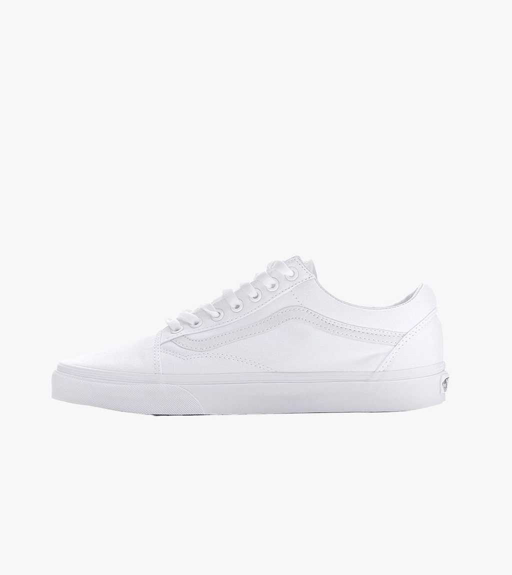 White U OLD SKOOL