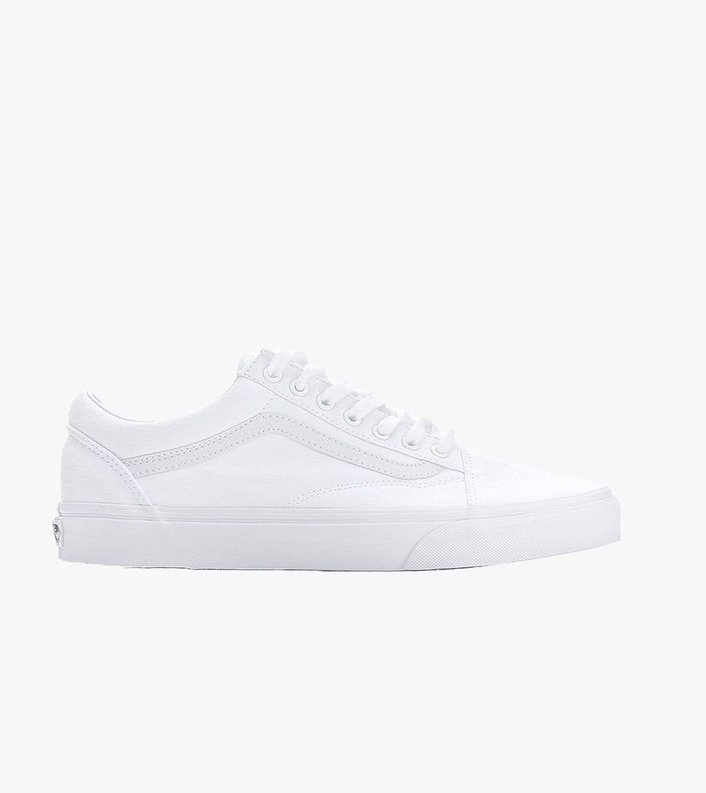 White U OLD SKOOL
