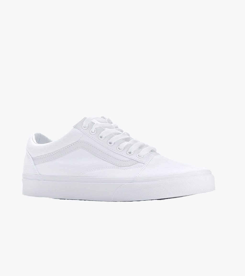 White U OLD SKOOL
