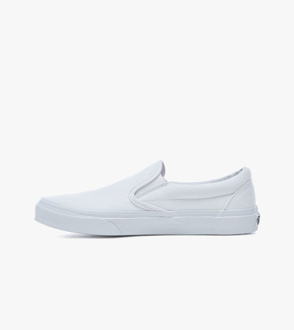 Valge Ua classic slip-on