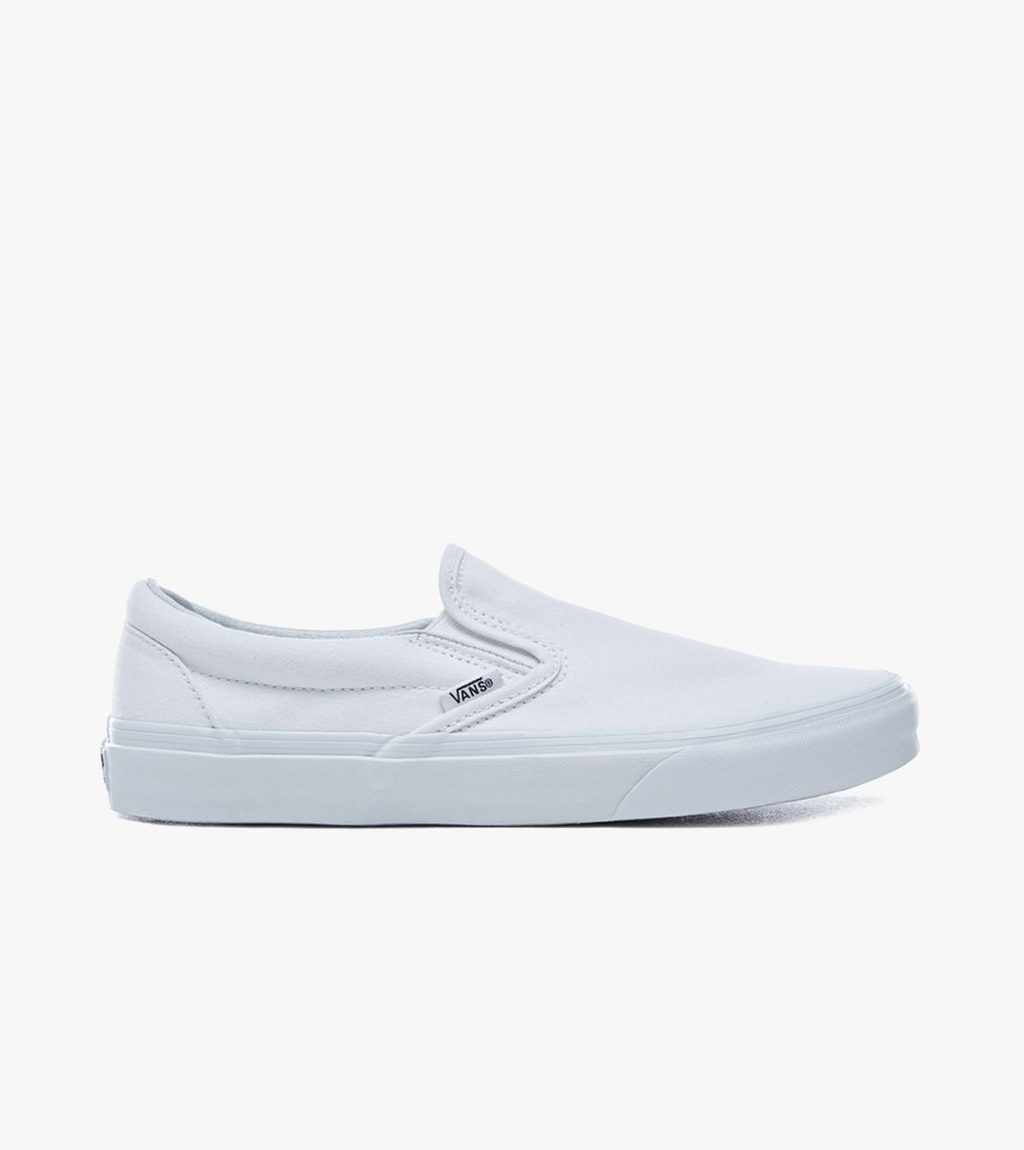 Valge Ua classic slip-on