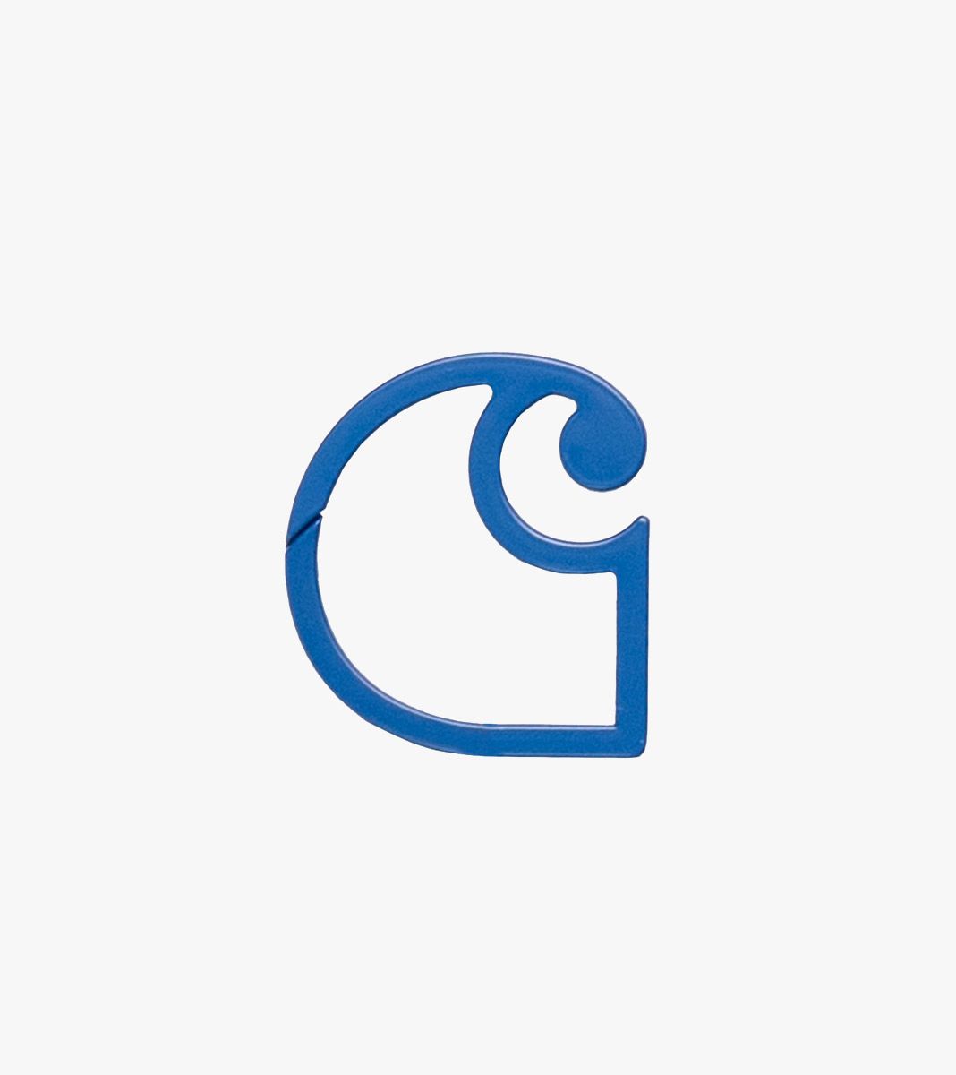 Mėlyna C-logo carabiner