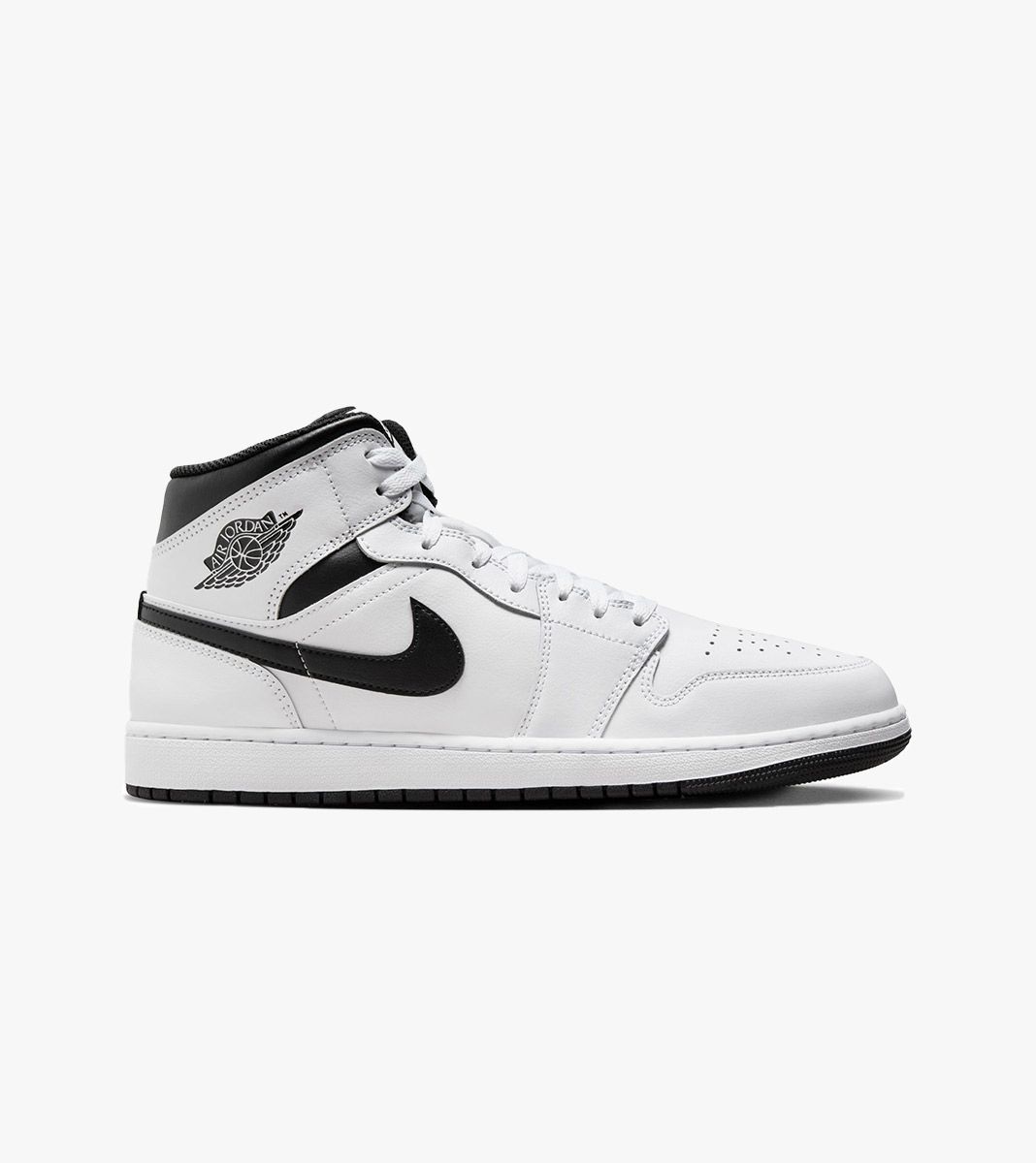 Valge Air jordan 1 mid