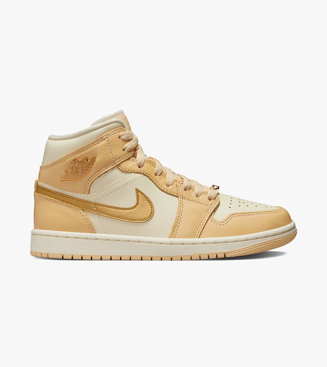Yellow WMNS AIR JORDAN 1 MID SE