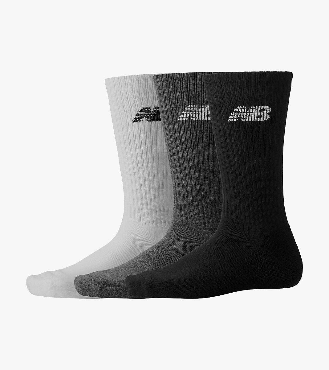 Valkoinen NB EVERYDAY CREW 3 PAIRS