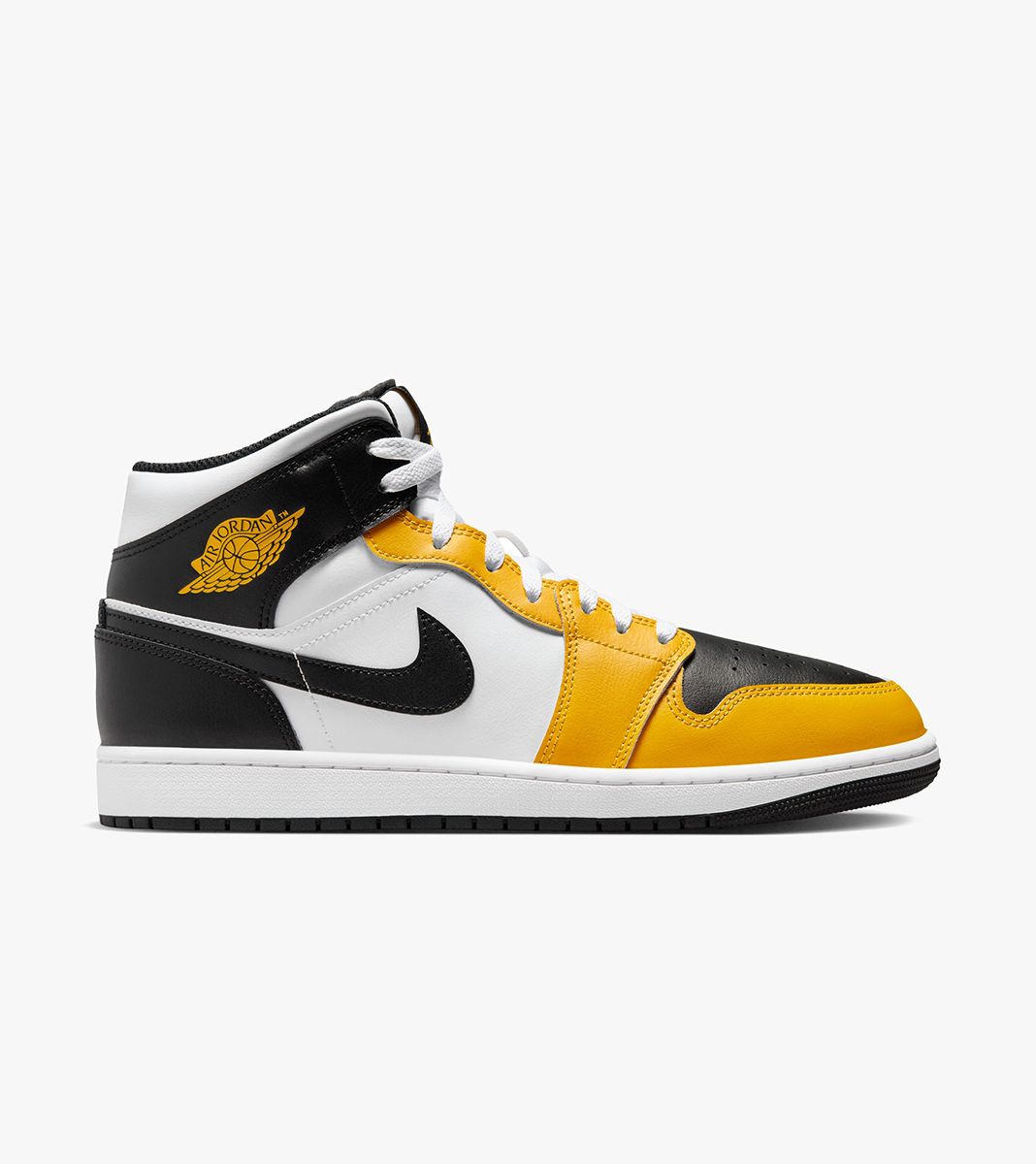 Kollane Air jordan 1 mid