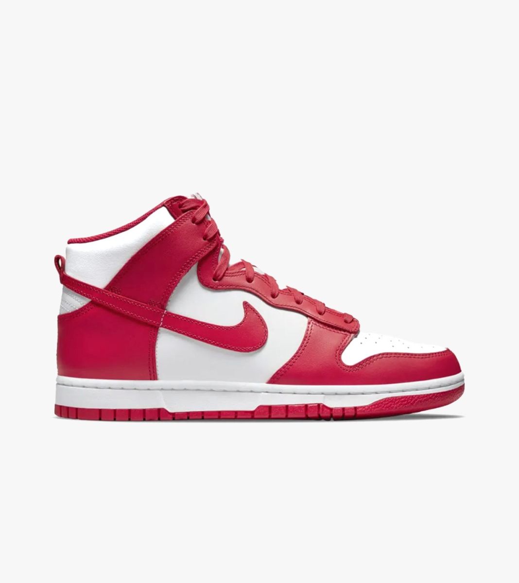 Raudona Nike dunk hi retro